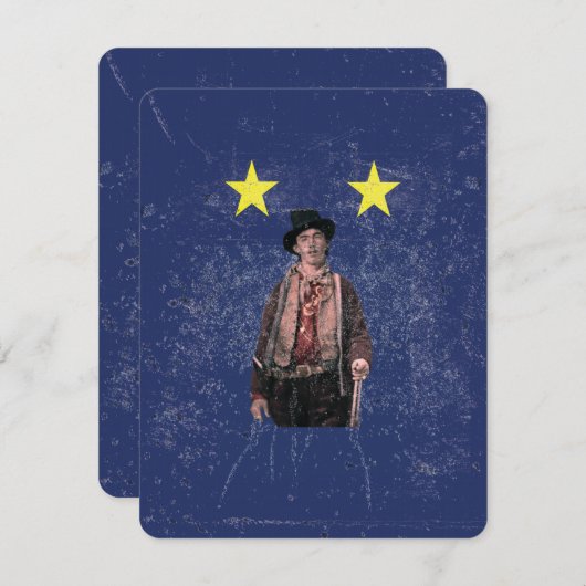 Billy the Kind American Gunfighter Outlaw Old West (Voorkant / Achterkant)