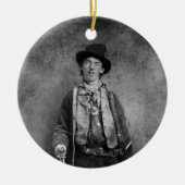 Billy The Kind, Amerikaans Oude West Outlaw Keramisch Ornament (Voorkant)