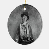 Billy The Kind, Amerikaans Oude West Outlaw Keramisch Ornament (Links)