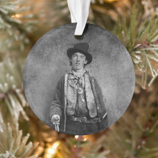 Billy The Kind, Amerikaans Oude West Outlaw Ornament (Boom)