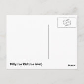 Billy the Kind - Briefkaart (Achterkant)