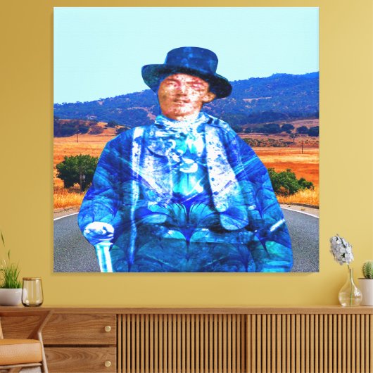 Billy the Kind Canvas Afdruk (Insitu (Woonkamer))