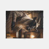 Billy the Kind: Een geit loopt een bar binnen, Fleece Deken (Voorkant (Horizontaal))