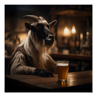 Billy the Kind: Een geit loopt een bar binnen, Perfect Poster
