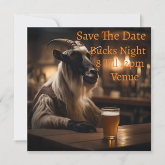 Billy the Kind: Een geit loopt een bar binnen, Save The Date