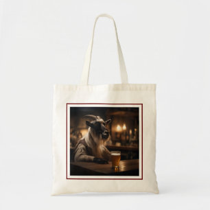 Billy the Kind: Een geit loopt een bar binnen, Tote Bag
