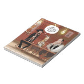 Billy The Kind? Funny Goat Cartoon Notitieblok (Linkerzijde)