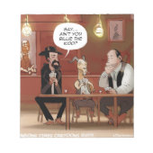 Billy The Kind? Funny Goat Cartoon Notitieblok (Voorkant)