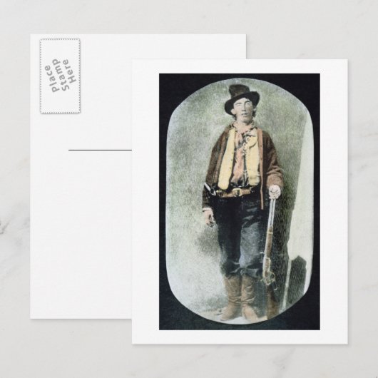 Billy the Kind (gekleurd) Briefkaart (Voorkant / Achterkant)