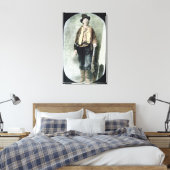 Billy the Kind (gekleurd) Canvas Afdruk (Insitu (Slaapkamer))