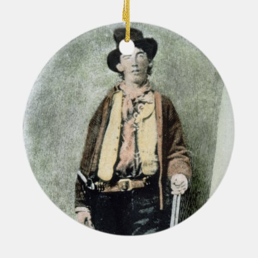 Billy the Kind (gekleurd) Keramisch Ornament (Achterkant)