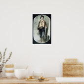 Billy the Kind (gekleurd) Poster (Keuken)