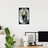 Billy the Kind (gekleurd) Poster (Thuiskantoor)