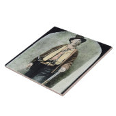 Billy the Kind (gekleurd) Tegeltje (Zijkant)