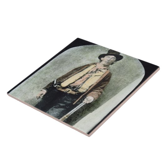 Billy the Kind (gekleurd) Tegeltje (Zijkant)