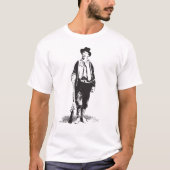 Billy the Kind Gunslinger William H Bonnie  T-shirt (Voorkant)