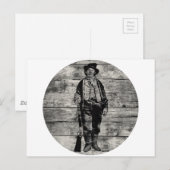 Billy The Kind on Wood Briefkaart (Voorkant / Achterkant)