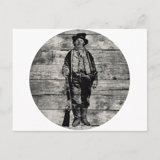 Billy The Kind on Wood Briefkaart (Voorkant)