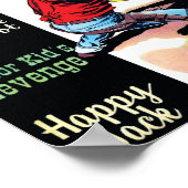 Billy the Kind Outlaw 🌟  Westerne strip Poster (Hoek)