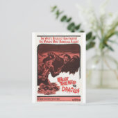Billy the Kind Vs Dracula film briefkaart (Staand voorkant)