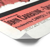 Billy the Kind Vs, Dracula Retro Movie Poster (Hoek)