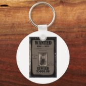 Billy The Kind Wanted Dead of Alive Poster Sleutelhanger (Voorkant)