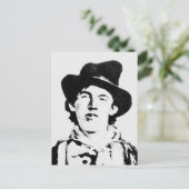 Billy The Kind ~ William H. Bonney/Outlaw Briefkaart (Staand voorkant)