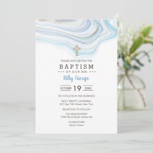 Billy Uitnodiging 2 (Staand voorkant)