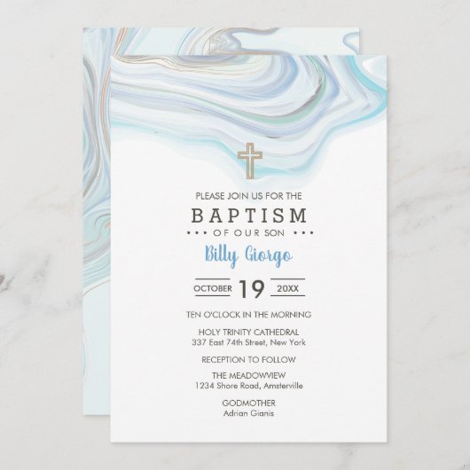 Billy Uitnodiging 2 (Voorkant / Achterkant)