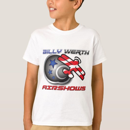 Billy Werth Airshows T-shirt (Voorkant)