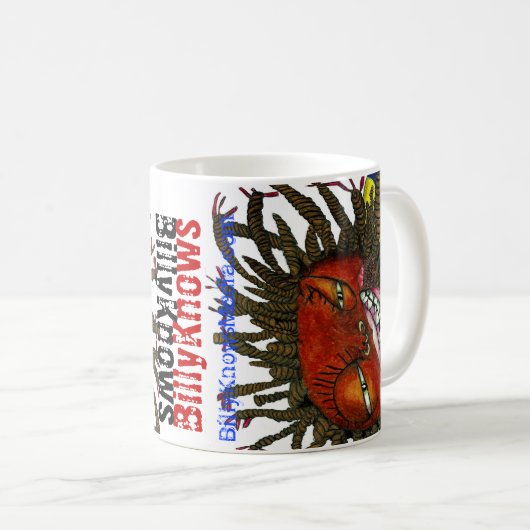 billyKnowsMedia QRCodes mok (Voorkant rechts)