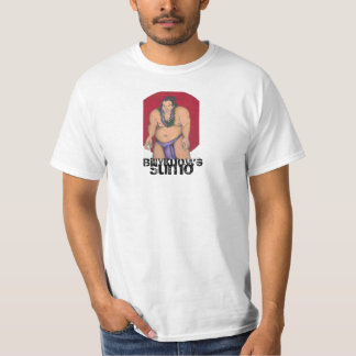 BillyKnowsMedia Sumo-shirt mannen T-shirt