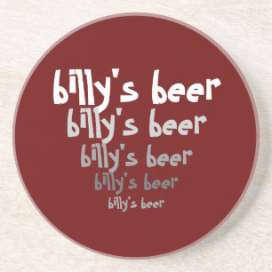 Billy's Beer Onderzetter (of jouw)  Gift