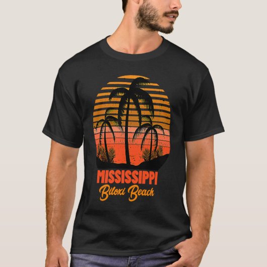 Biloxi Beach Beach Mississippi T-shirt (Voorkant)