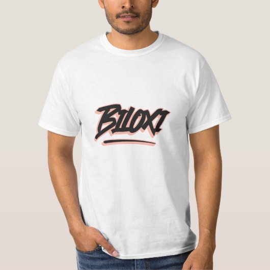 Biloxi Graffiti Style T-Shirt (Voorkant)