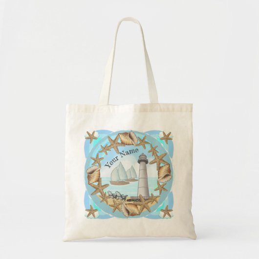 Biloxi Lighthouse tote tas (Voorkant)