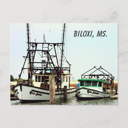 Biloxi, mevrouw Briefkaart (Voorkant)