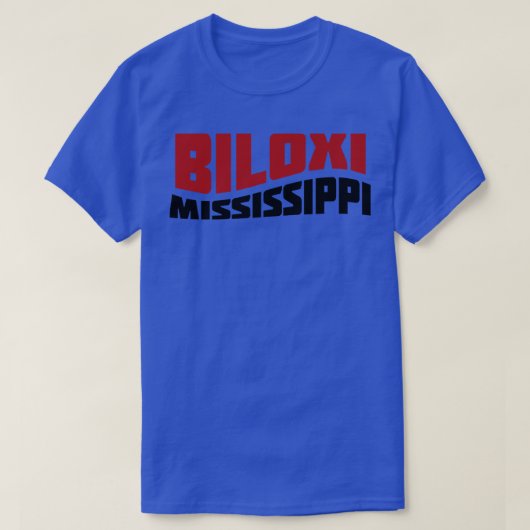 Biloxi Mississippi 9 T-shirt (Design voorkant)
