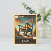 Biloxi, Mississippi | Antiek Briefkaart (Staand voorkant)