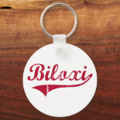 Biloxi Mississippi - Klassiek ontwerp Sleutelhanger (Voorkant)
