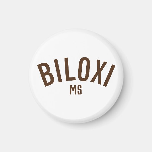 Biloxi, Mississippi Magneet (Voorkant)