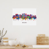 Biloxi Mississippi Skyline Poster (Keuken)