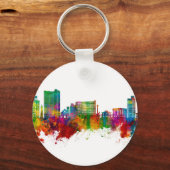 Biloxi Mississippi Skyline Sleutelhanger (Voorkant)