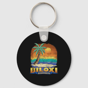 Biloxi Mississippi Verdrietig Souvenir Sleutelhanger