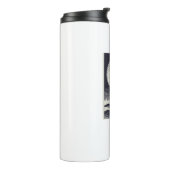 Biloxi Mississippi vuurtoren Moon Thermosbeker (Gedraaid links)