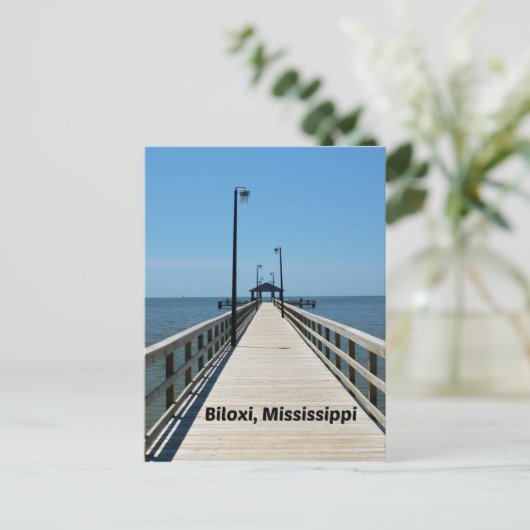 Biloxi, MS Briefkaart (Staand voorkant)