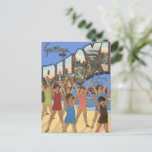 Biloxi MS Briefkaart (Staand voorkant)