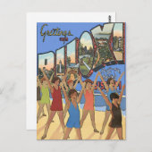 Biloxi MS Briefkaart (Voorkant / Achterkant)