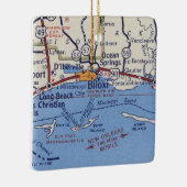 Biloxi MS  Map Keramisch Ornament (Rechts)