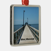 Biloxi, MS Metalen Ornament (Rechts)